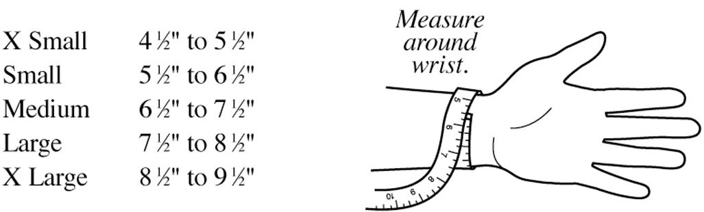 RR-SIZING CHART